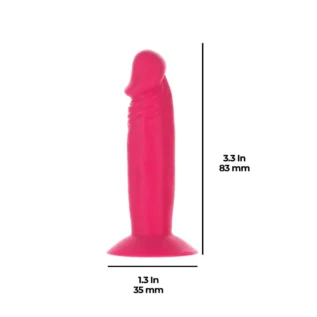Зображення Набір фалоімітаторів ADDICTION Silly Willy 3.3” Silicone Dildo, 3 кольори, 12 шт