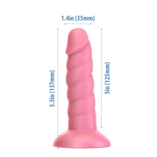 Alternative view of Фалоімітатор Fantasy by Addiction Unicorn Dildo 5.5” Pink, віброкуля в подарунок