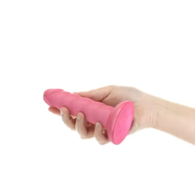 Зображення Фалоімітатор Fantasy by Addiction Unicorn Dildo 5.5” Pink, віброкуля в подарунок