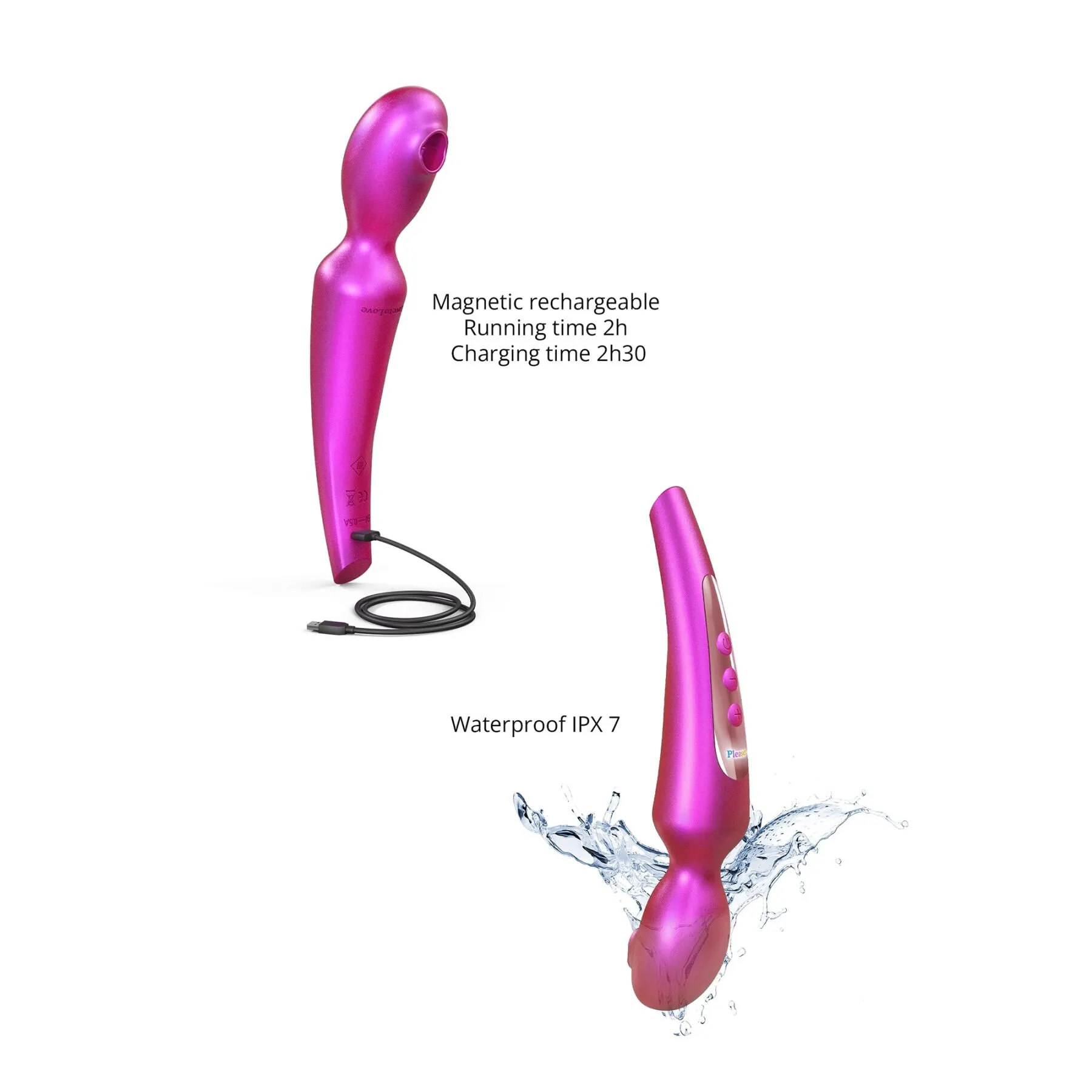 Вібромассажер Love To Love Pleaser Iridescent Berry 6 Вібромассажер Love To Love Pleaser Iridescent Berry - Зображення 4