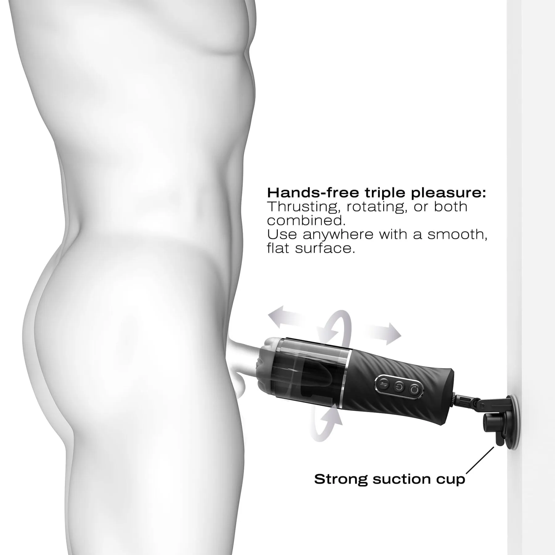 Автоматичний мастурбатор Dorcel THRUST BLOW PRO 8 Автоматичний мастурбатор Dorcel THRUST BLOW PRO - Зображення 6
