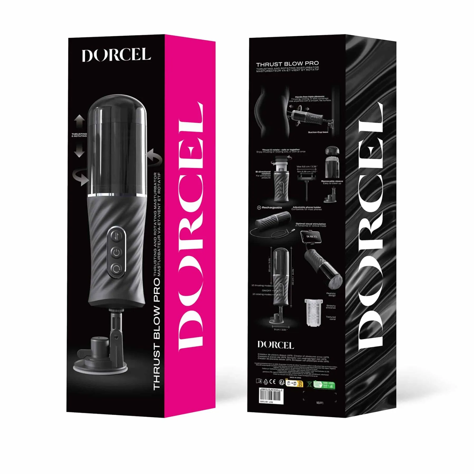 Автоматичний мастурбатор Dorcel THRUST BLOW PRO 9 Автоматичний мастурбатор Dorcel THRUST BLOW PRO - Зображення 7
