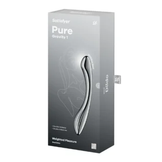 Металевий дилдо Satisfyer Pure Gravity 1 12 Зображення Металевий дилдо Satisfyer Pure Gravity 1