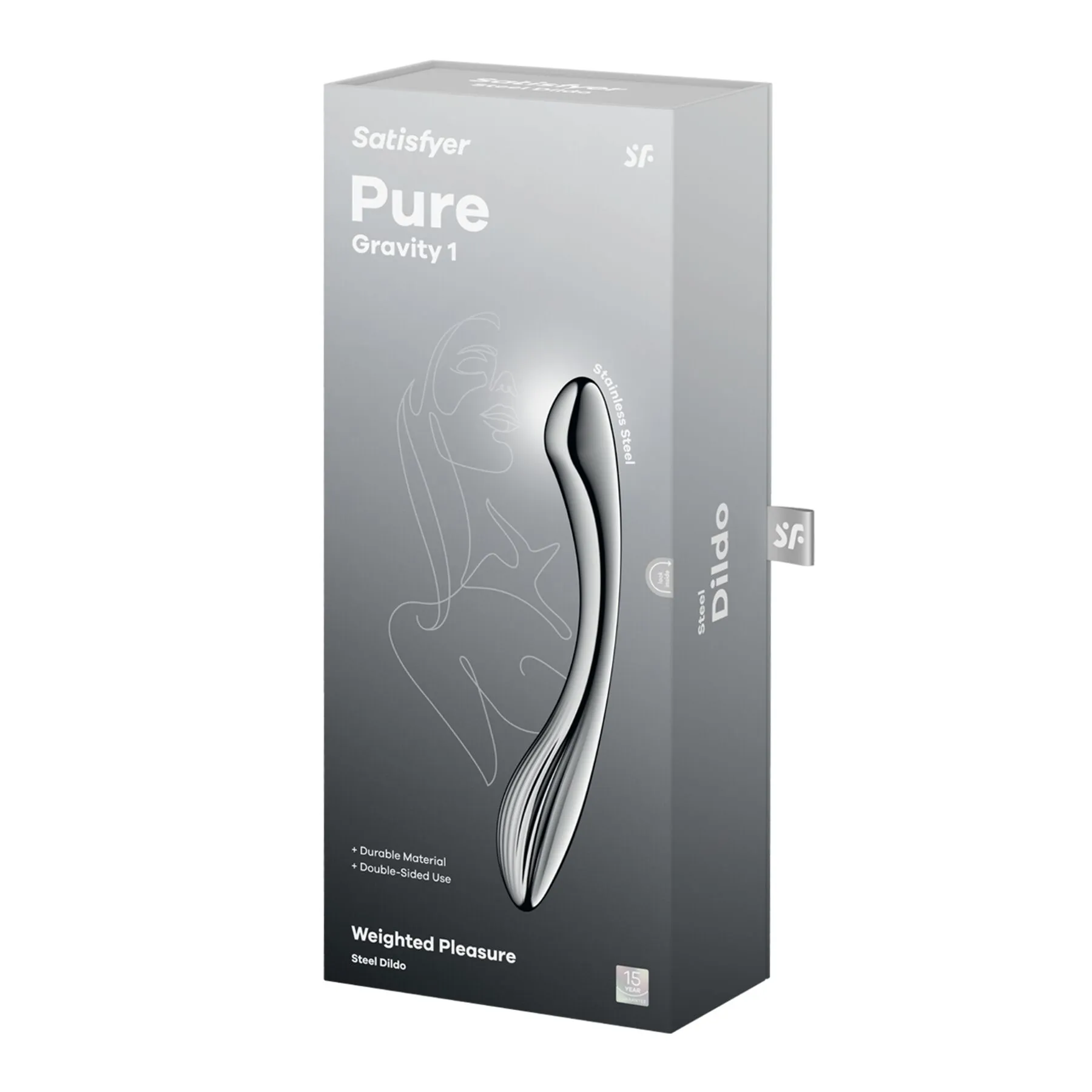 Металевий дилдо Satisfyer Pure Gravity 1 7 Металевий дилдо Satisfyer Pure Gravity 1 - Зображення 5