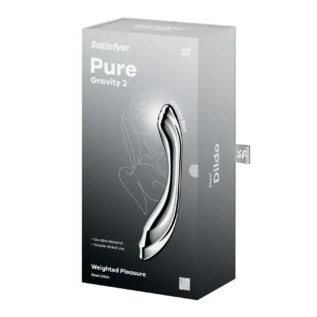 Зображення Металевий дилдо Satisfyer Pure Gravity 2