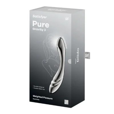 Зображення Металевий дилдо Satisfyer Pure Gravity 3