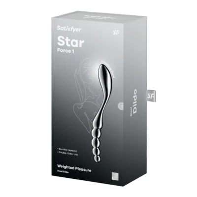Металевий дилдо Satisfyer Star Force 1 12 Зображення Металевий дилдо Satisfyer Star Force 1