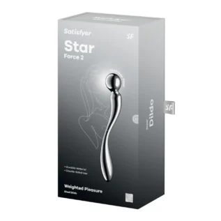 Металевий дилдо Satisfyer Star Force 2 12 Зображення Металевий дилдо Satisfyer Star Force 2