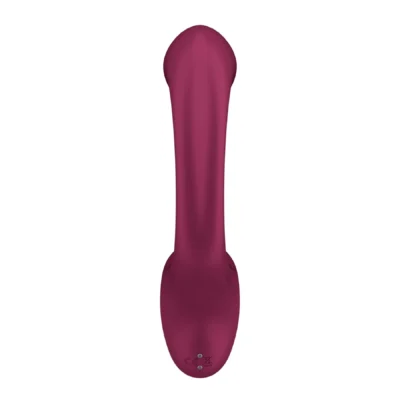 Зображення Вагінально-кліторальний вібратор Satisfyer G for Goddess 2 Wine Red, 2 мотори