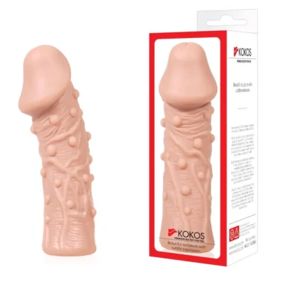 Зображення Насадка на член Kokos Extreme Sleeve ES.06 розмір S, потовщувальна, стимулюючий рельєф