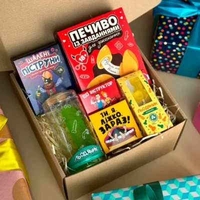 Alternative view of Печиво із завданнями для закоханих  18+ VidDushi Рівень 3-Профі