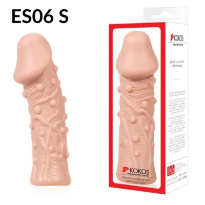 Зображення Насадка на член Kokos Extreme Sleeve ES.06 розмір S, потовщувальна, стимулюючий рельєф