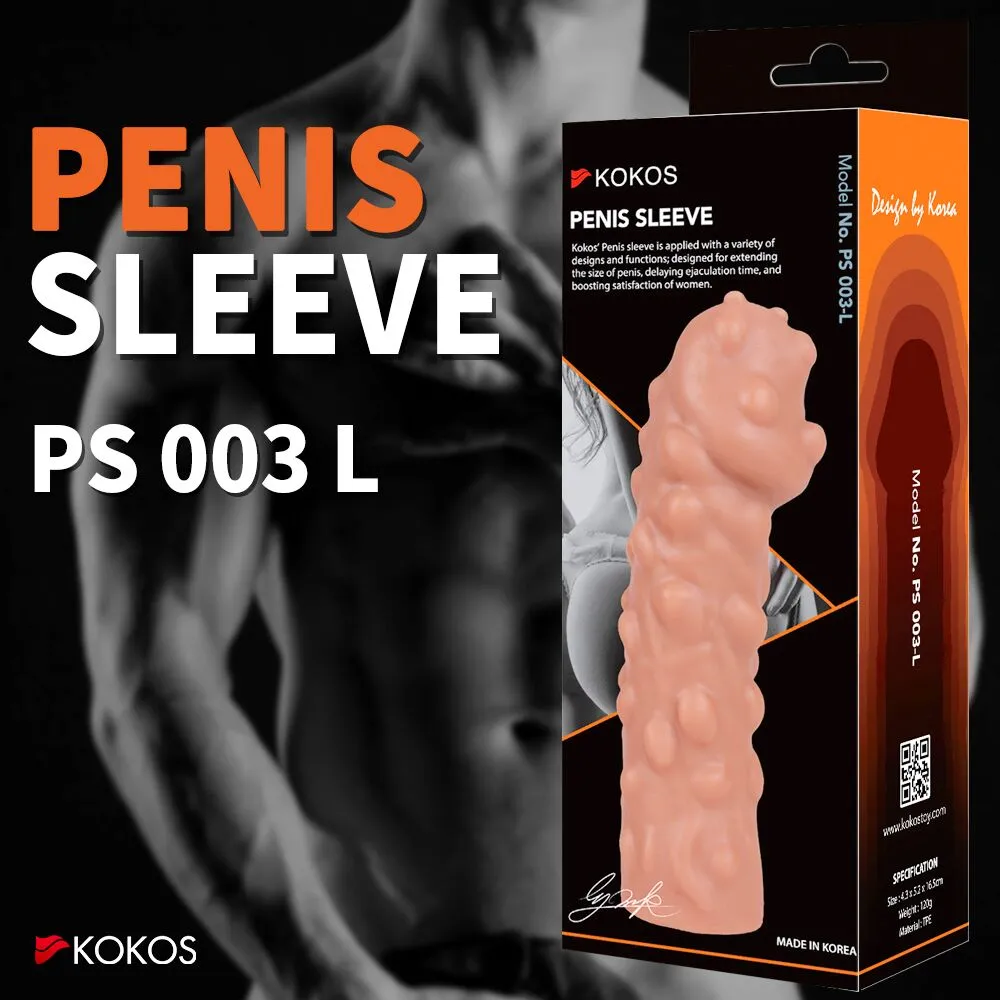 Насадка на член Kokos Penis Sleeve PS 003 L 6 Насадка на член Kokos Penis Sleeve PS 003 L - Зображення 4
