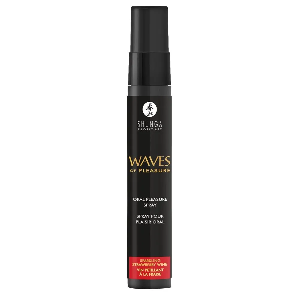 Спрей для посилення слиновиділення Shunga Waves of Pleasure Strawberry Sparkling Wine 5 Спрей для посилення слиновиділення Shunga Waves of Pleasure Strawberry Sparkling Wine - Зображення 3