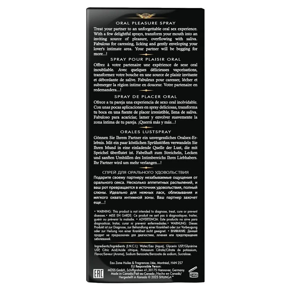 Спрей для посилення слиновиділення Shunga Waves of Pleasure Strawberry Sparkling Wine 7 Спрей для посилення слиновиділення Shunga Waves of Pleasure Strawberry Sparkling Wine - Зображення 5