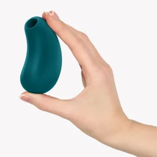 Зображення Вакуумний стимулятор Fun Factory Cherie Bottle Green, 12 режимів вібрації, 11 рівнів вакууму
