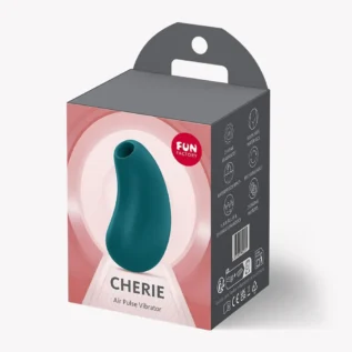 Зображення Вакуумний стимулятор Fun Factory Cherie Bottle Green, 12 режимів вібрації, 11 рівнів вакууму