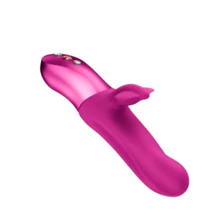 Зображення Пульсатор з вібрацією кліторального відростка Fun Factory BI STRONIC FUSION Magenta, 2 мотори