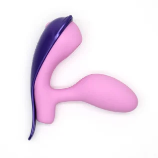 Зображення Віброяйце під одяг KISSTOY Viosecret Pro, з пульсацією для клітора, трусики-стрепи в комплекті