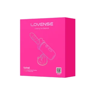 Зображення Смарт-міні секс-машина Lovense Spinel імітація фрикцій, підігрів, 3 насадки, на присосці