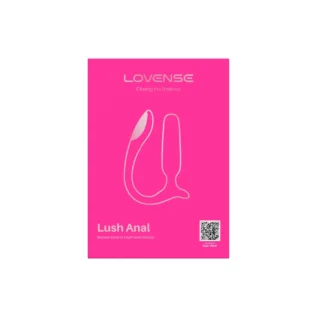 Анальна смарт-вібропробка Lovense Lush Anal, дуже потужна, LED-підсвічування - Зображення 8