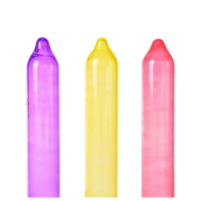 Alternative view of Презервативи Holographic Recare Fruit Flavour Condoms 3 шт, аромати: м'ята, банан, полуниця