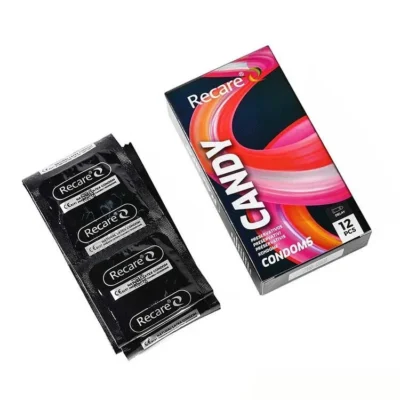 Alternative view of Презервативи Holographic Recare Delay Candy Condoms 12 шт, пролонгувальний ефект, цукерковий аромат