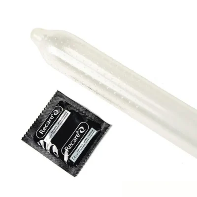 Зображення Презервативи Holographic Recare Ice Cream Big Dotted Condoms 12 шт, з пухирцями, аромат: морозиво