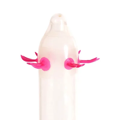 Alternative view of Презерватив Recare Turquoise Monster Spike Condom (презерватив з вусиками)