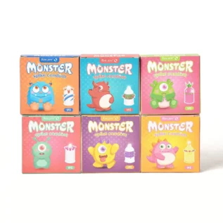 Презерватив Recare Red Monster Spike Condom (презерватив з рядами шипів) - Зображення 9