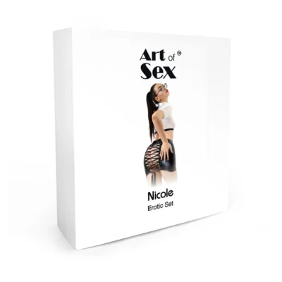 Зображення Еротичний костюм секретарки Art of Sex - Nicole, спідниця, топ, окуляри