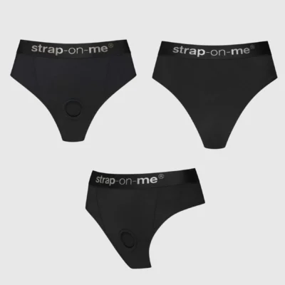 Alternative view of Трусики з фіксацією дилдо Strap-On-Me Harness Lingerie Idole - L - Black