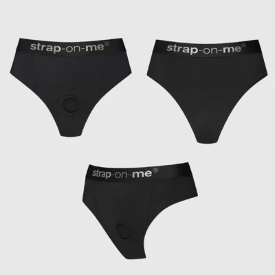 Alternative view of Трусики з фіксацією дилдо Strap-On-Me Harness Lingerie Idole - S - Black