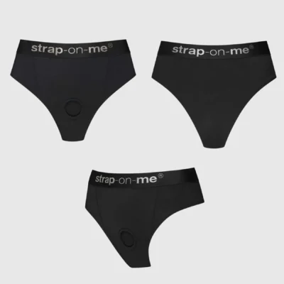 Alternative view of Трусики з фіксацією дилдо Strap-On-Me Harness Lingerie Idole - XS - Black