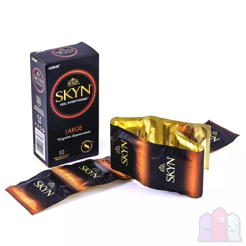 Безлатексні презервативи SKYN Large великого розміру (ціна за 5 шт) 5 Безлатексні презервативи SKYN Large великого розміру (ціна за 5 шт) - Зображення 3