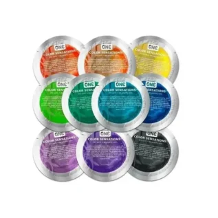 Набір латексних презервативів One Color Sensation із силіконовим мастилом (5 шт)