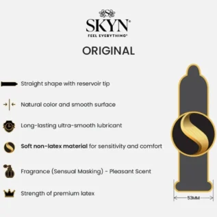 Alternative view of Набір презервативів SKYN MIX - Original, Elite, Elite Extra Lube, Excitation (ціна за 5 шт.)