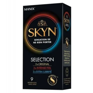 Презервативи безлатексні SKYN Selection (ціна за пачку 9 шт.)