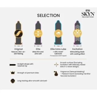 Зображення Презервативи безлатексні SKYN Selection (ціна за пачку 9 шт.)