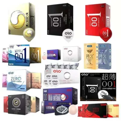 Зображення Презервативи OLO NEO з великими пухирцями та гіалуроновою кислотою (ціна за 10 шт. в упаковці)