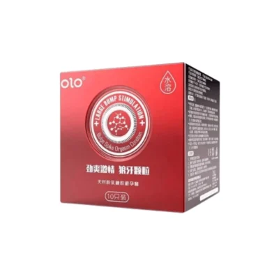 Зображення Презервативи OLO NEO з великими пухирцями та гіалуроновою кислотою (ціна за 10 шт. в упаковці)