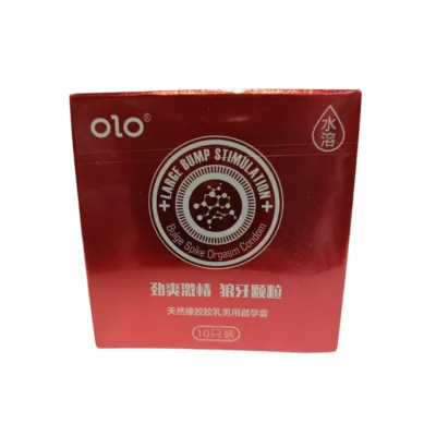 Зображення Презервативи OLO NEO з великими пухирцями та гіалуроновою кислотою (ціна за 10 шт. в упаковці)