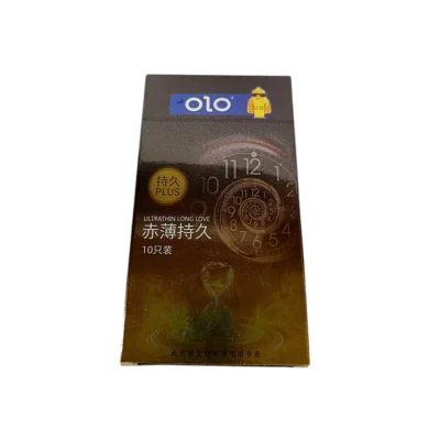 Зображення Презервативи OLO Nine Dragon (1 шт. презерватив із шипом та 1 шт. ультра тонкий презерватив)