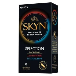 Презервативи UNIMIL SET SKYN SELECTION 3x Original + 3x Intense Feel + 3x Extra Lubrifie
