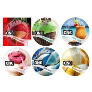Презервативи ONE FlavorWaves ароматизовані (в асортименті)