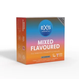 Презервативи EXS Mixed Flavoured, ароматизовані, 48 шт