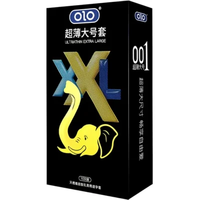 Презервативи Olo 0.01 XL, ультратонкі, збільшеного розміру, 10 шт