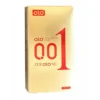 Презервативи Olo Foil 0.01 Gold, ультратонкі, з точками та ребрами, гіалуронова змазка, 10 шт 1 Зображення Презервативи Olo Foil 0.01 Gold, ультратонкі, з точками та ребрами, гіалуронова змазка, 10 шт