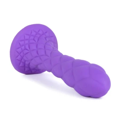 Alternative view of Фалоімітатор SilexD Fantasy Liquid Silicone Dreamy 7in Purple
