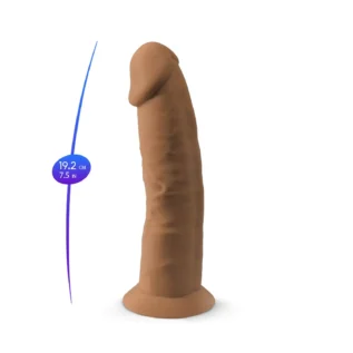 Фалоімітатор SilexD Henry Caramel (MODEL 2 size 7.5in), двошаровий, силікон + Silexpan, діаметр 4,8 см 12 Зображення Фалоімітатор SilexD Henry Caramel (MODEL 2 size 7.5in), двошаровий, силікон + Silexpan, діаметр 4,8 см